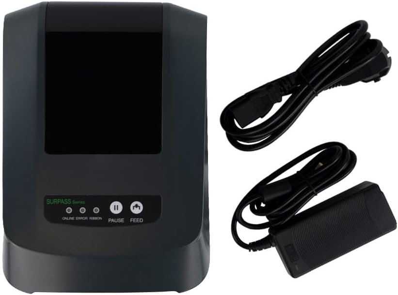 OPrint-DB200 Thermo- en thermische transfer-labelprinter, 203 DPI resolutie, 152,4 mm/s snelheid, USB- en RS-232-interface, met mobiele app-besturingsfunctie