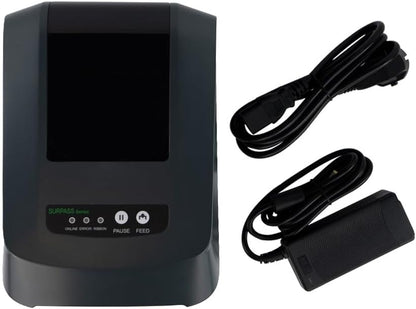 OPrint-DB200 Thermo- en thermische transfer-labelprinter, 203 DPI resolutie, 152,4 mm/s snelheid, USB- en RS-232-interface, met mobiele app-besturingsfunctie