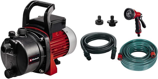 Tuinpomp – Waterpomp – Oppervlaktepomp – Dompelpomp – Irrigatiepomp – 650 Watt – Winterbestendig met Waterafvoerschroef