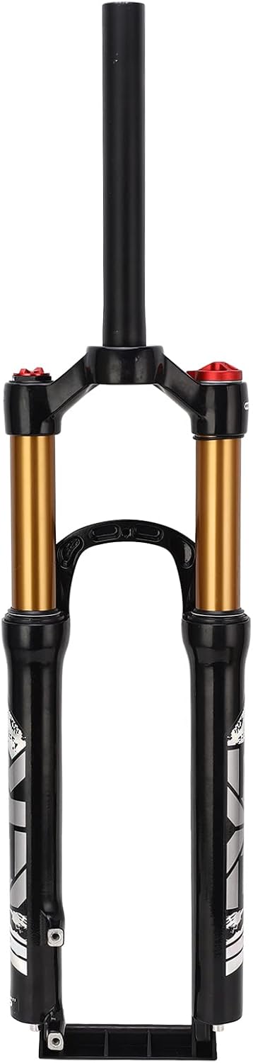 Mountain Bike Front Vork 120 Mm Slag Mg Aluminium Legering Fietsophanging Luchtvork Rechte Stuurman Handmatige Lockout 26inch Hoge sterkte: Gemaakte Mountainbike Front Vork26inch Fiets