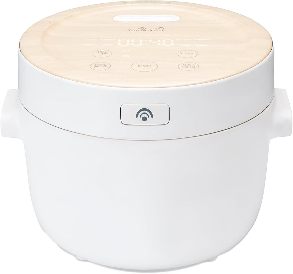 Yum Asia Fuji rijstkoker met inductieverwarming (IH) en keramische kom (5 kopjes, 1,0 liter), 7 rijstkookfuncties, 5 multicooker-functies, led-display, 220-240 V