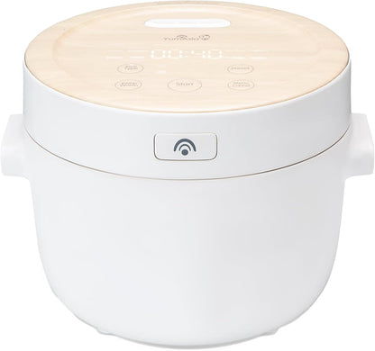Yum Asia Fuji rijstkoker met inductieverwarming (IH) en keramische kom (5 kopjes, 1,0 liter), 7 rijstkookfuncties, 5 multicooker-functies, led-display, 220-240 V