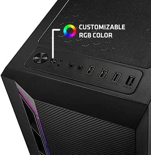 BEASTCOM Q3 Essential Gaming, 8-draads gaming-pc, AMD Ryzen 5 4 x 4,20 GHz, Vega 11 Core 4K Graphic, 16 GB RAM, 1 TB SSD, HDMI, USB 3.2, WLAN, Windows 11 Pro