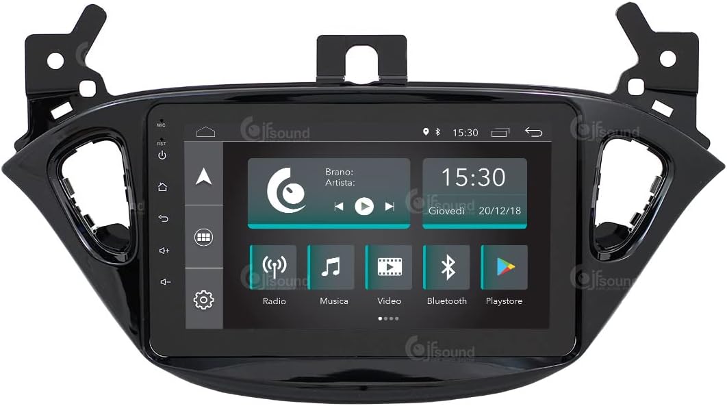 Autoradio Opel Corsa E – Multimedia Speler – Navigatiesysteem – Touchscreen Radio – Smart Car Audio – 8 Inch Full Touch – Android 10 Met GPS & Bluetooth