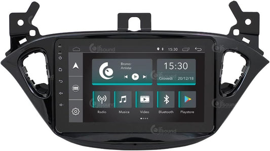 Autoradio Opel Corsa E – Multimedia Speler – Navigatiesysteem – Touchscreen Radio – Smart Car Audio – 8 Inch Full Touch – Android 10 Met GPS & Bluetooth