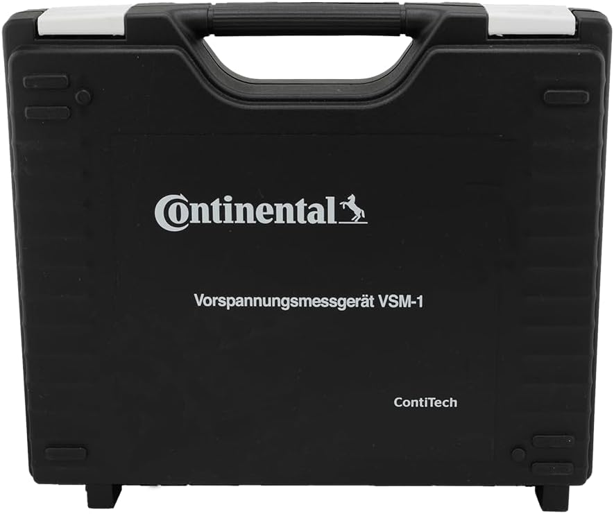 Conti® VSM-1 Bandspanningsmeter voor alle riemen, meetbereik 10-500 Hz, 4-cijferig lcd-display, optische sensor, voorspanningsmeter voor nauwkeurige meting van de riemspanning