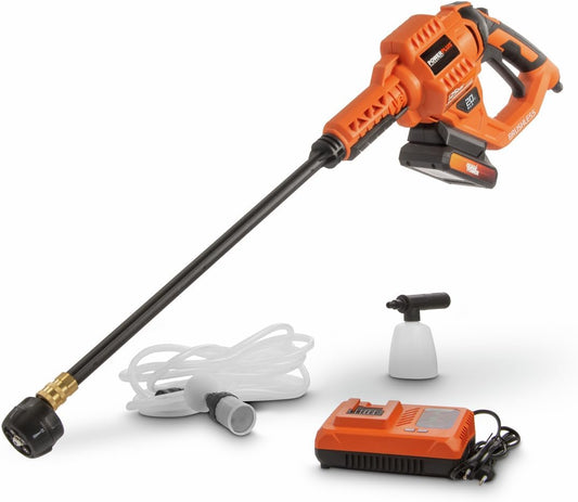 Hogedrukreiniger – Spuitmachine – Waterpistool – Schoonmaakspuit – Reinigingsapparaat – 5 Verstelbare Sproeipatronen – Draagbaar & Lichtgewicht 20V Accu