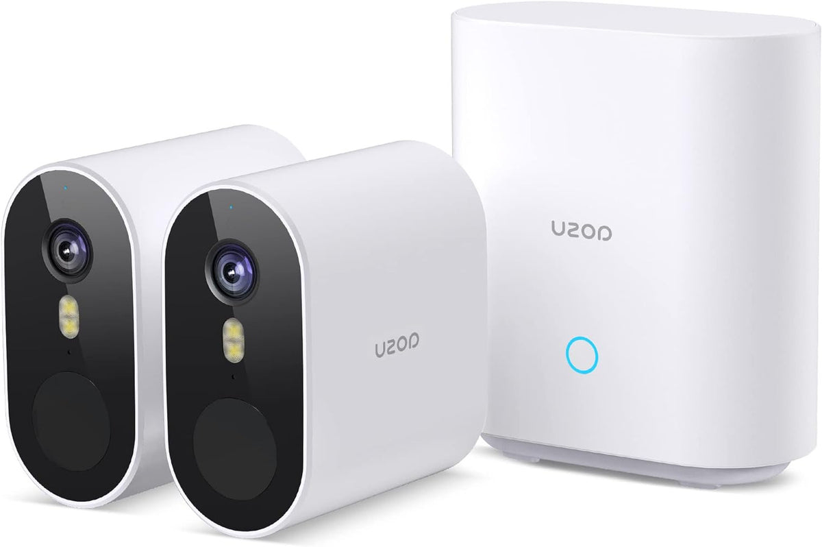 Beveiligingscamera Buiten – Draadloze Camera – Outdoor Camera – Bewakingscamera – Veiligheidscamera – 5MP Ultra HD Resolutie – 166° Ultrabrede Kijkhoek