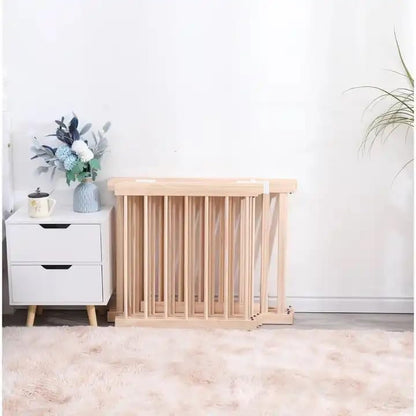 Ground box baby - Solid pine wood - Safe unlacquered baby box with door - TOP QUALITY & Easy assembly in 10 min - 190x190cm or 180x200cm - QUORE