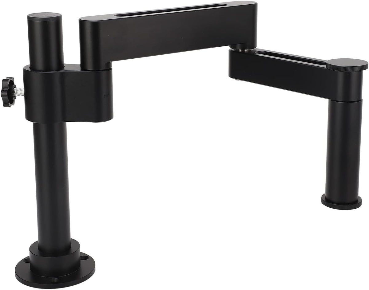 Universele draaibare microscooparm hoek verstelbare telescopen microscoopstand camerahouder bureau stand telescopische opvouwbare microscoop zwenkarm