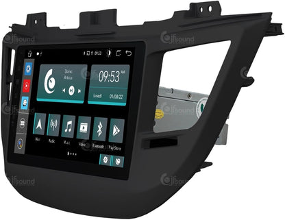 Specifieke autoradio voor Hyundai Tucson schwarz (mit Navigation, Rückfahrkamera und Kenwood-Verstärker als Standard) Android GPS Bluetooth WiFi USB DAB+ Touchscreen 9" 8core Carplay AndroidAuto