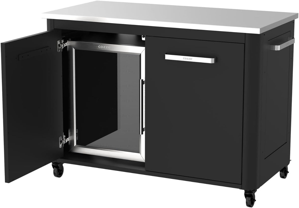 Buitenkoelkast – Mini-Koelkast – Drankkoelkast – Bierkoelkast – Flessenkoeler – 60 Liter Inhoud – Compressor Koeling