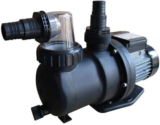 Gre PP031 Zwembadfilterpomp, 250 W, 7000 l/h 40,75 x 17,5 x 26,5 cm Zwart
