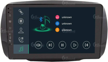 Autoradio Smart 453 – Autofonie – Multimedia Systeem – Navigatiesysteem – Touchscreen Radio – 9 Inch Scherm – 8-Core Processor – Apple CarPlay & Android Auto