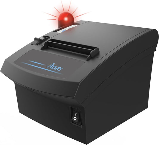 Bonprinter – Thermische Bonprinter – Kassabonprinter – Kassaprinter – Ticketprinter – 80 Mm – 250 Mm/S Met Automatische Snijder En Zoemer