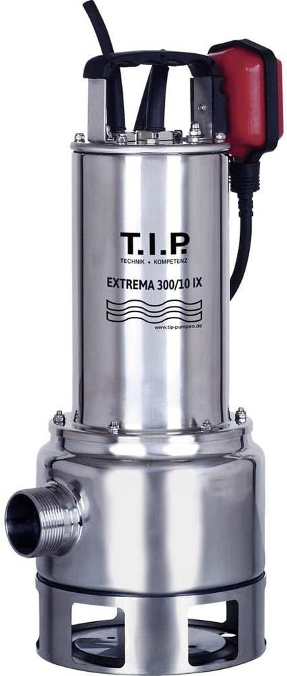 Vuilwaterpomp – Dompelpomp – Bouwpomp – Afwateringspomp – Pomp – 19.500 l/u Debiet – Roestvrijstalen Loopwiel