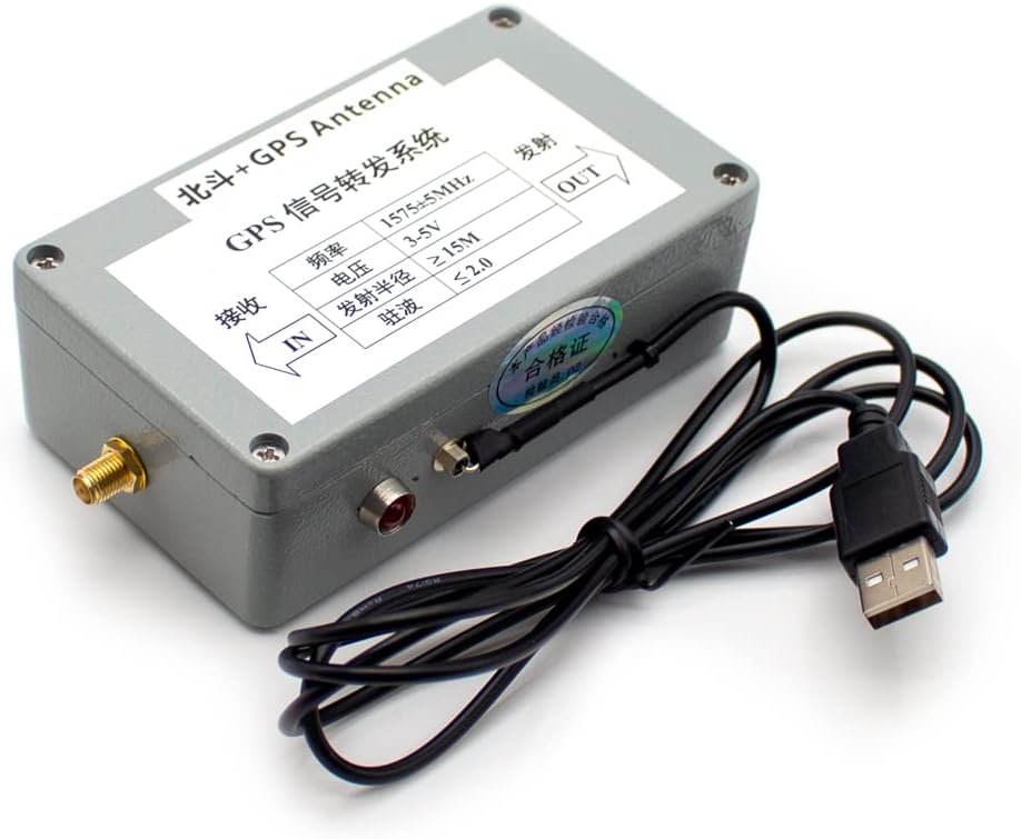 Toplionace Indoor GPS Signaal Repeater Versterker Transfer L1 BD2 Volledige Kit met 15m Paddestoel Ontvangende Antenne
