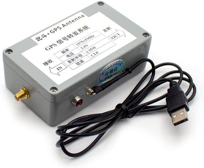Toplionace Indoor GPS Signaal Repeater Versterker Transfer L1 BD2 Volledige Kit met 15m Paddestoel Ontvangende Antenne