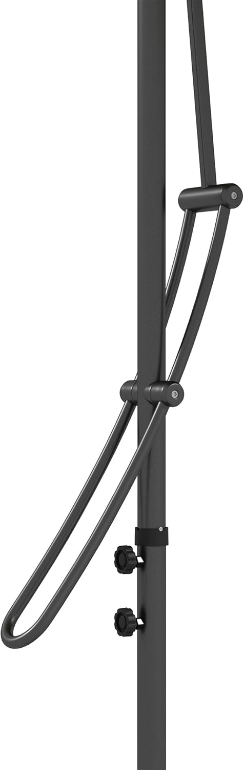 Parasol – Zweefparasol – Balkonparasol – Tuinparasol – Stokparasol – Ø290 cm – Met LED-verlichting – Windbestendig Stalen Frame