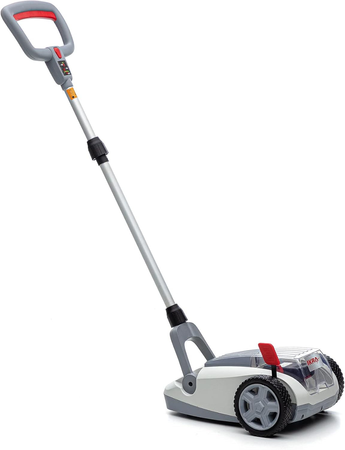 IKRA accu eenhandsmaaier grasmaaier ICHM 20 met mulchfunctie, voor kleine gazons tot 50 m², incl. laadapparaat, 2 accu's, & reservemes