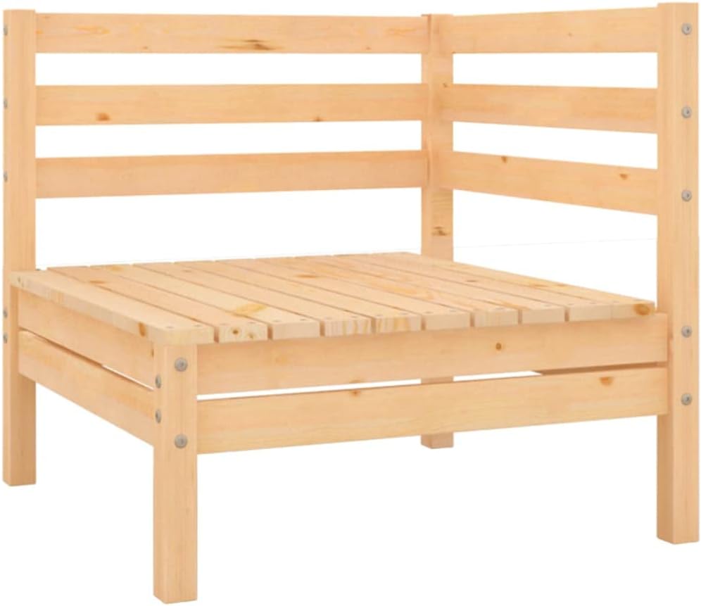 Lounge tuinmeubelen set balkon meubels set tuinlounge set 4-dlg. Tuin Loungeset massief grenen - QUORE