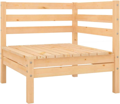 Lounge tuinmeubelen set balkon meubels set tuinlounge set 4-dlg. Tuin Loungeset massief grenen - QUORE