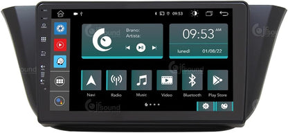 Autoradio Iveco Daily – Navigatiesysteem – Multimedia Speler – Touchscreen Radio – Inbouw Autoradio – 9" Touchscreen – Android 8-Core Processor – Bluetooth WiFi USB DAB+