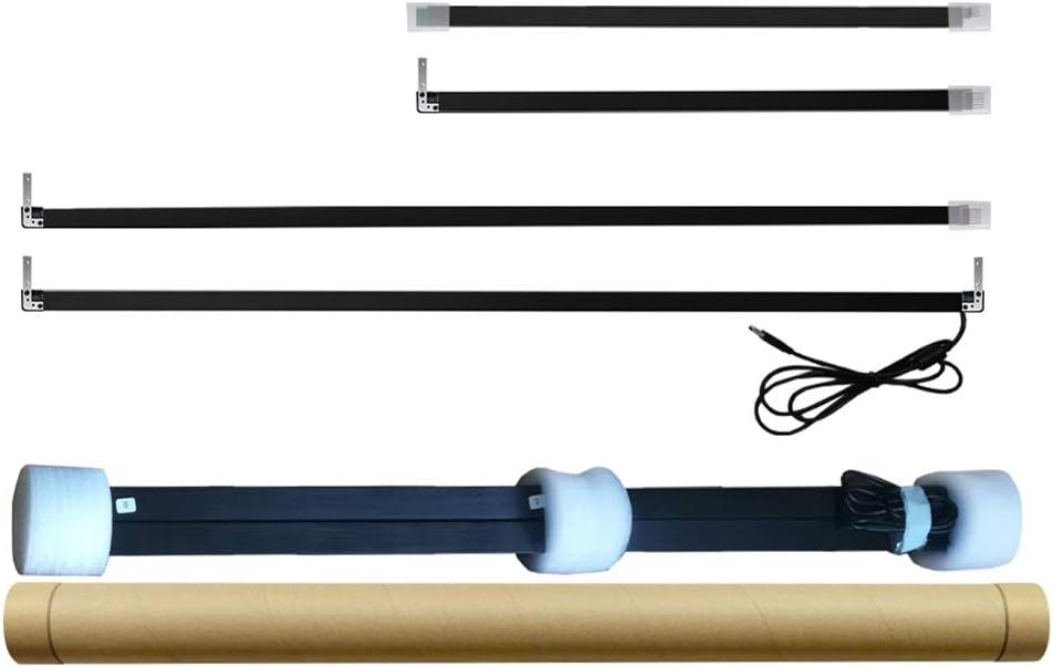 50 Inch Infrarood Touchframe – Touchscreen Frame – Touch Overlay – Infrarood Touchscreen – Interactief Scherm – 10-Punts Multitouch – USB Plug & Play