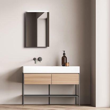 Talos Mirage LED spiegelkast - lichtkleur 4200K - aluminium body - 40x 60 cm