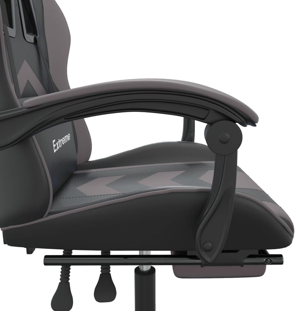 Gamingstoel – Gamestoel – Bureaustoel – Gaming Chair – Game Stoel – Verstelbaar – Voetsteun – Kunstleer – 360° Draaibaar