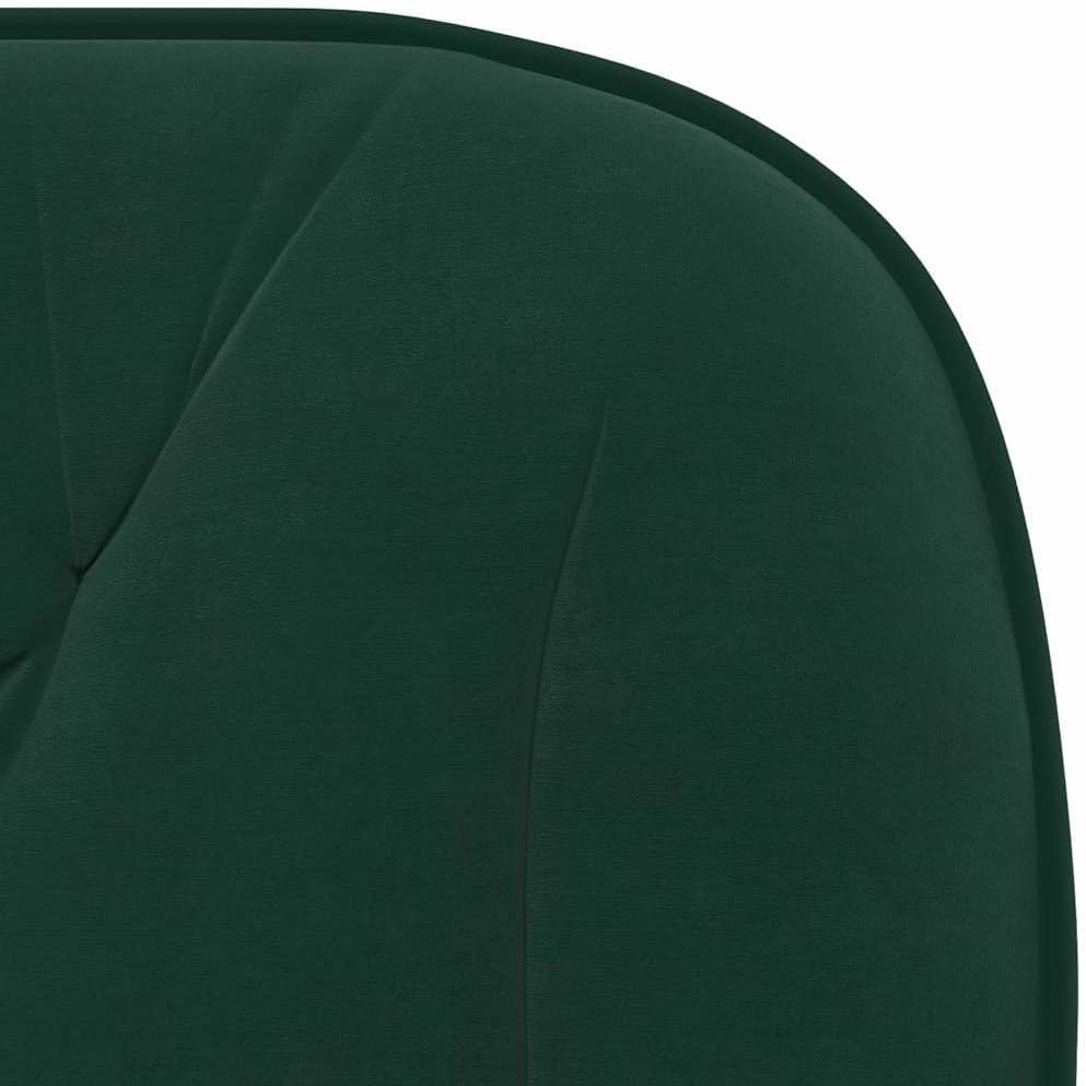 vidaXL Eetkamerstoelen 2 st fluweel donkergroen, eetstoel, keukenstoel, keuken stoel, stoel, eetkamer stoel, zetel, eetkamerstoel met armeluning