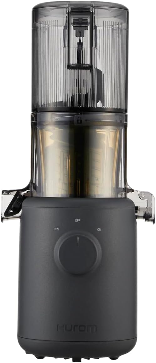 HUROM | Sapcentrifuge | sapcentrifuge voor groenten en fruit | H310A | koude pers | stille motor | gemakkelijk te reinigen | compact design | 220 ml | 100 watt | BPA-vrij (houtskool)