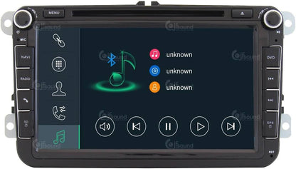Autoradio Volkswagen Golf Sharan Tiguan – Multimedia Systeem – Infotainment – Navigatie Systeem – Touchscreen Radio – 8 Inch Scherm – 8-Core Processor – Apple CarPlay & Android Auto