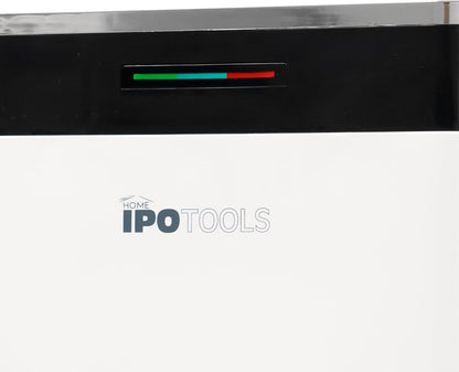 IPOTOOLS Luchtontvochtiger, 25 liter, 24 uur, ruimteontvochtiger voor ruimtes tot 70 m2, met 3 bedrijfsmodi, digitaal display, afvoerslang, wasdroger, timer voor vocht, schimmel, mobiel, 25 liter