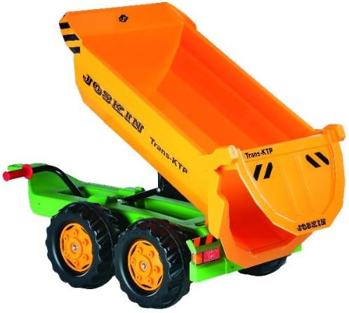 Rolly S2612226 Giant Half-Pipe Joskin Twin Axle Trailer, Geel