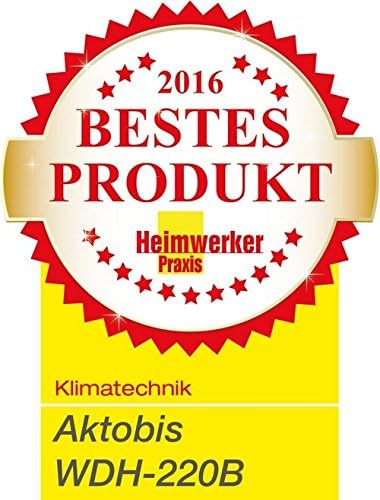 Aktobis Moderne luchtreiniger WDH-220B voor een gezonder leven en aanbevolen voor astmapatiënten en mensen met allergieën !