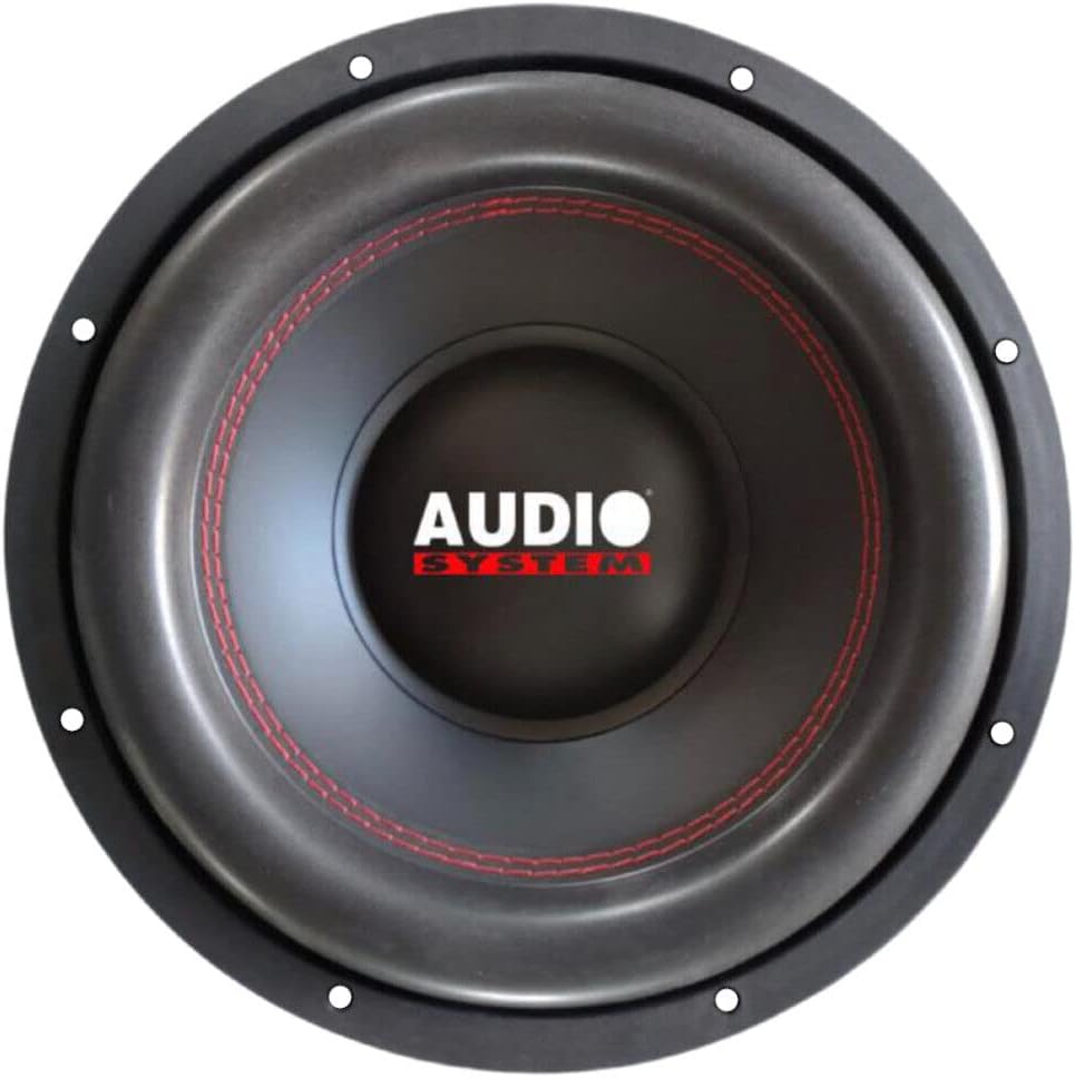 KIT SET VOOR AUDIO SYSTEM ASY10 ASY-10 1 subwoofer 25 cm 10" diameter, dubbele spreekspoel, dubbele spreekspoel, 2+2 ohm, 500 watt rms 1000 watt max, 1 stuk