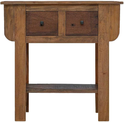 vidaXL Recycled Wood Wall Table Solid Table Console Table Side Table