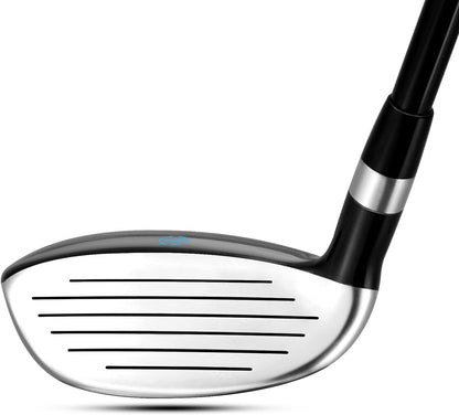 LAZRUS GOLF Premium hybride golfclubs voor heren - 2,3,4,5 & 6 rechterhand, grafiet schachten, regular flex