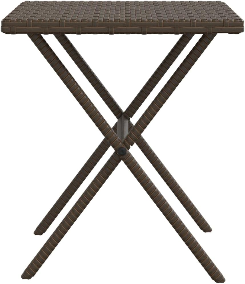 Ligbedden – Tuinstoelen – Loungestoelen – Zonnebedden – Buitenligbedden – Set Van 2 – Bruin Poly Rattan – Verstelbare Rugleuning