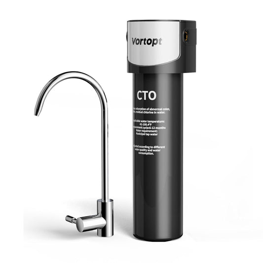 Ondergootsteen Waterfiltersysteem Met Aparte Kraan – Waterfilter Onder De Gootsteen – Keukenwaterfilter – Drinkwaterfilter – Onderbouw Waterfilter – NSF/ANSI 42-Gecertificeerd – Tot 19.000 Liter Filtercapaciteit