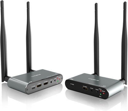 hdmi zender receiver set – draadloze hdmi zender – hdmi transmitter – hdmi ontvanger – 4K hdmi extender – 0,06s lage latentie – draadloos bereik 300 meter