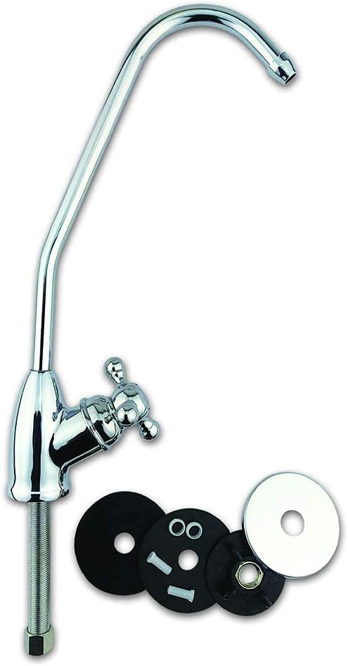 Finerfilters Reverse Under-Sink Osmosis Filter System (50 GPD) for Home, Removes Up to 99% of Contaminants for Optimal Drinking Water (4 Steps) - QUORE