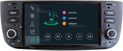Autoradio Fiat Punto Evo – Multimedia Systeem – Navigatie Radio – Android Auto – CarPlay – 6,2 Inch Touchscreen – 8-Core Processor – DAB+ Radio