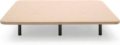 HOGAR24 ES Gevoerde bodem in beige, ademend 3D-weefsel, versterkte structuur, stabiliteit en duurzaamheid, met 6 poten à 26 cm, afmetingen: 90 x 200 cm