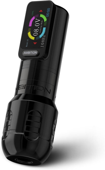 Tattoo Machine – Tattoo Pen – Rotary Machine – Tattoo Gun – Draadloze Tattoo Pen Zwart Met Extra Batterij – Brushless Motor – Kleurentouchscreen