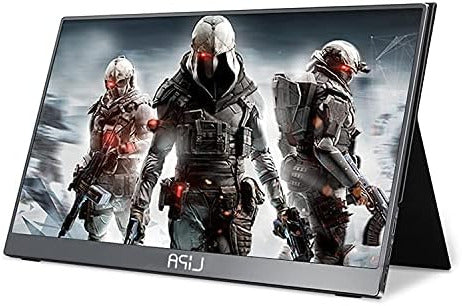 Lipa HDR-60 portable monitor Full HD 17.3" / 144Hz/Portable screen/HDMI/2x USB C/With case and kickstand/Also for consoles/Easy to carry / 1920 x 1080 pixels/Dual Speakers - QUORE