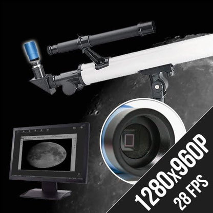 Telescopische fotomachine *Afbeelding + Video * 1,25 inch maan zon planeet TC4