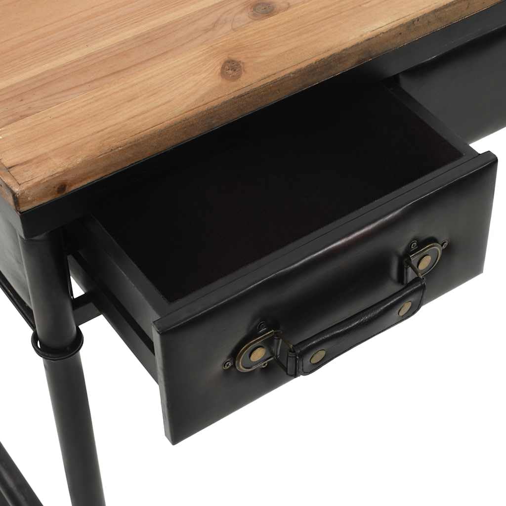 vidaXL Spruce Wood Wall Table MDF Dining Table Kitchen Table Dining Room Furniture Table