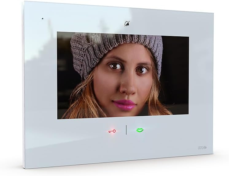 m-e modern-electronics 41269 video-intercom WLAN, draadloze binnenunit wit